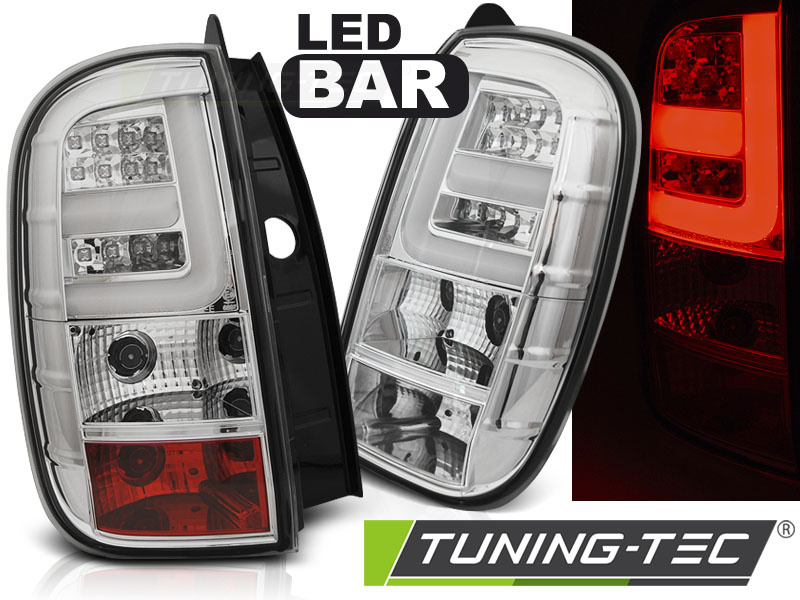 DACIA DUSTER 04.10- LED BAR Crom look
