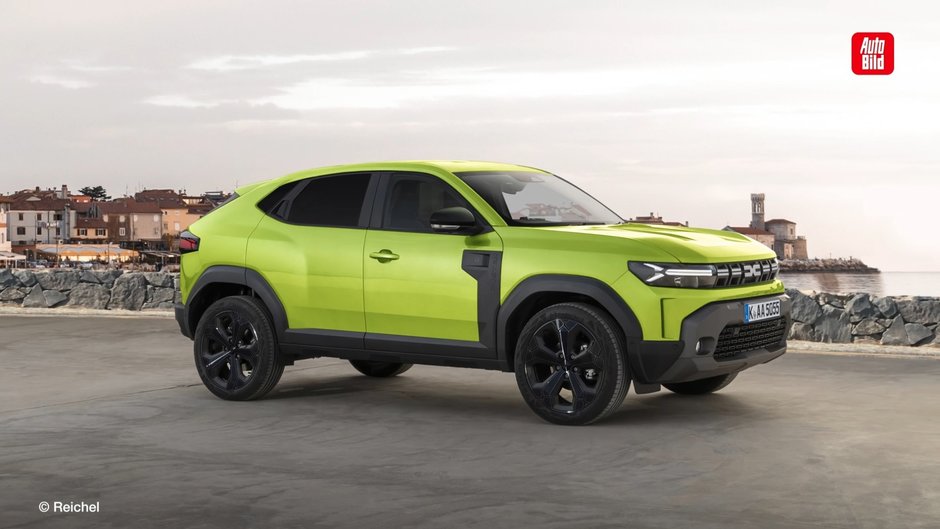 Dacia Duster 3 Coupe - Ipoteza de design
