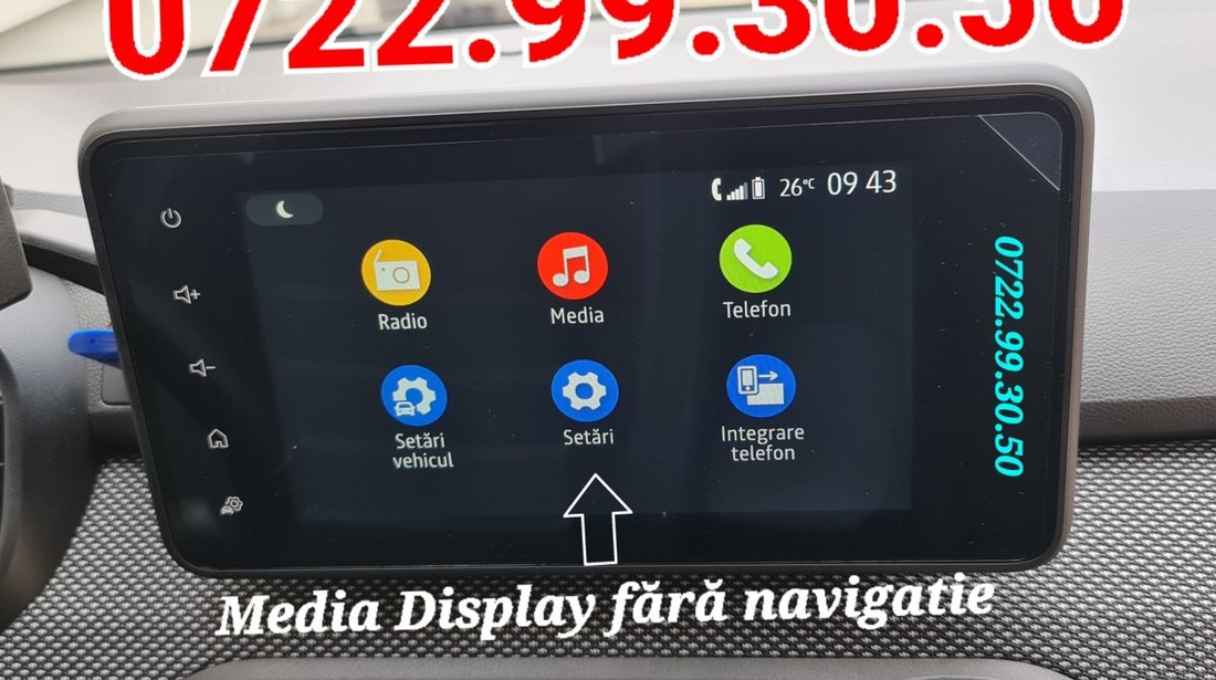 DACIA DUSTER camera auto marsarier video reverse DACIA LOGAN MediaNav Sandero Lodgy Jogger