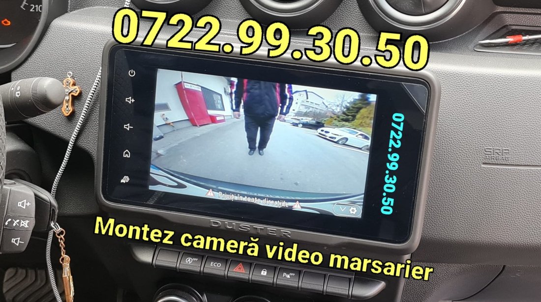 DACIA DUSTER camera auto marsarier video reverse DACIA LOGAN MediaNav Sandero Lodgy Jogger