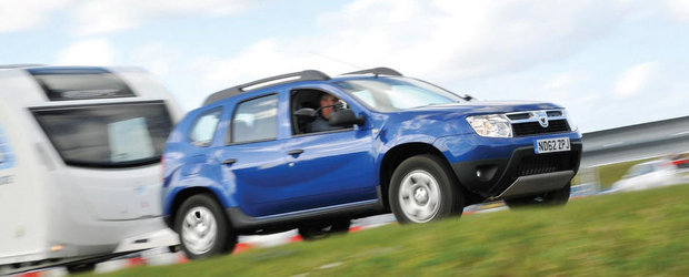 Dacia Duster, cel mai ieftin si bun SUV care trage o remorca