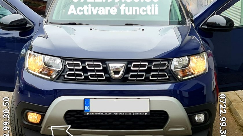 Dacia Duster Cornerig Functii Dezactivare Activare Montaj camera video
