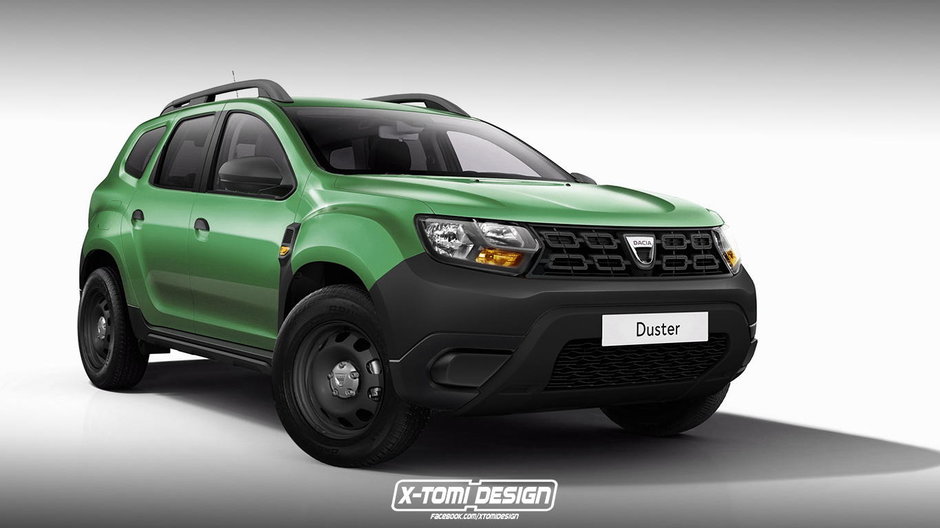 Dacia Duster in versiunea de baza