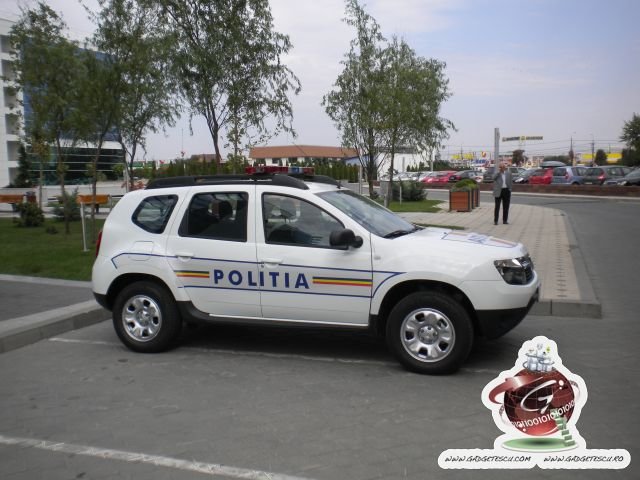 Dacia Duster Interceptor  - primele poze cu Duster de politie!