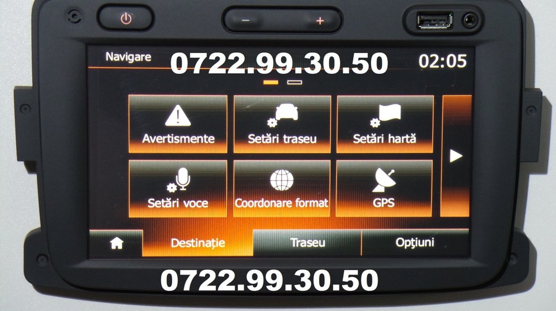 Dacia Duster Logan Mcv Sandero Lodgy Dokker Renault Clio 4 Captur MEDIA NAV EVOLUTION HARTI