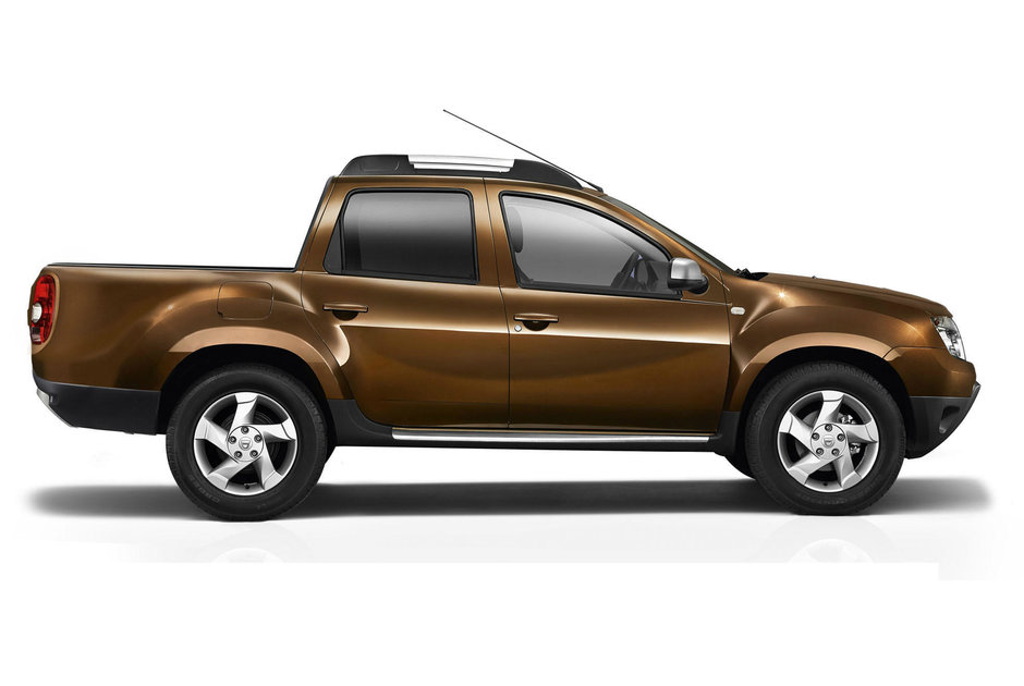 Dacia Duster pick-up cu 4 usi, surprinsa in teste la Pitesti Dacia Duster pick-up cu 4 usi, surprinsa in teste la Pitesti