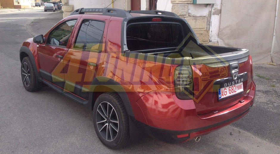 Dacia Duster Pick-Up Double Cab, galerie foto in exclusivitate! Dacia Duster Pick-Up Double Cab, galerie foto in exclusivitate!