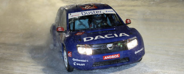 Dacia Duster pilotata de Alain Prost la Trofeul Andros 2010-2011