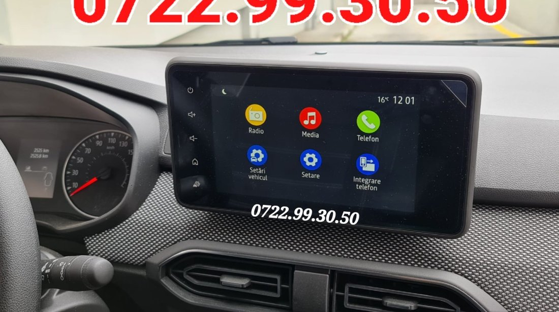 DACIA Harta Navigatie Harti Media Nav Instalare Gps Media Display MN 4 Logan Duster Sandero