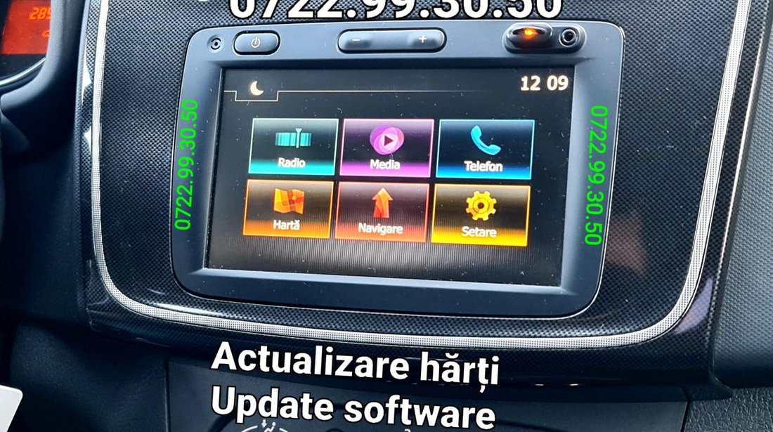 DACIA Harta Navigatie Harti Media Nav Instalare Gps Media Display MN 4 Logan Duster Sandero