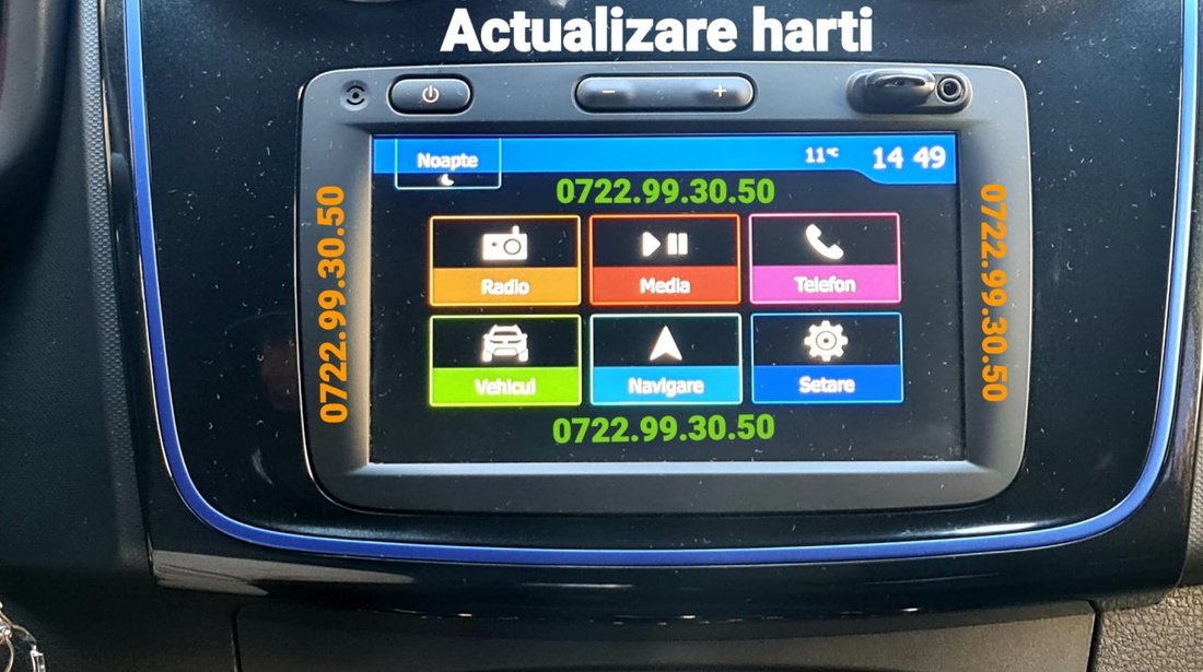 DACIA Harti Harta Actualizare MEDIA NAV & MEDIA NAV EVOLUTION Instalare Full Europa Navigatie GPS