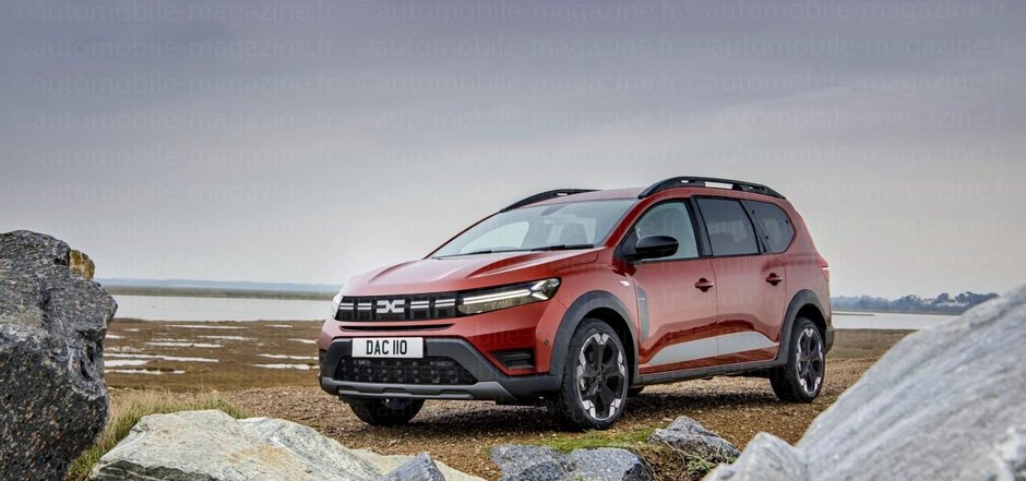 Dacia Jogger Facelift - Ipoteza de design