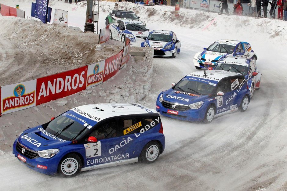 Dacia Lodgy Glace incepe anul cu doua locuri pe podium Dacia Lodgy Glace incepe anul cu doua locuri pe podium