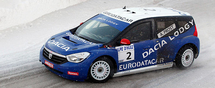 Dacia Lodgy 'Glace' sfideaza furtuna si obtine o noua victorie Dacia Lodgy 'Glace' sfideaza furtuna si obtine o noua victorie