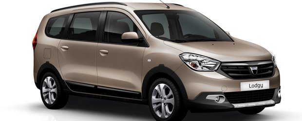 Dacia Lodgy se vinde in Franta cu un pachet off-road