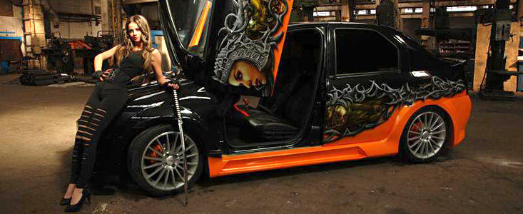 Dacia Logan by Calin - Tuning extrem pentru berlina autohtona Dacia Logan by Calin - Tuning extrem pentru berlina autohtona