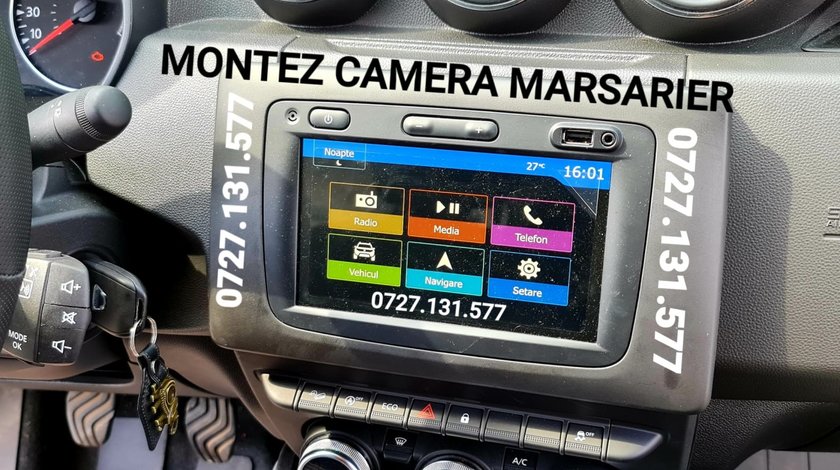 Dacia Logan Duster Sandero montez camera auto / Functii activare