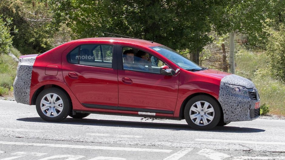 Dacia Logan Facelift - Poze Spion