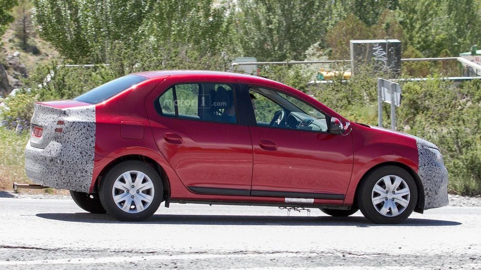 Dacia Logan Facelift - Poze Spion