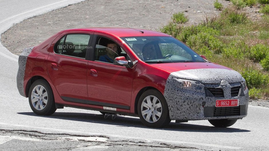 Dacia Logan Facelift - Poze Spion