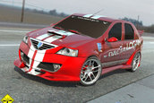 Dacia Logan real tuning by Topart Design