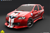 Dacia Logan real tuning by Topart Design