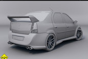 Dacia Logan real tuning by Topart Design