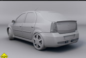 Dacia Logan tuning by Topart Design