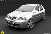 Dacia Logan tuning by Topart Design