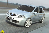 Dacia Logan tuning by Topart Design