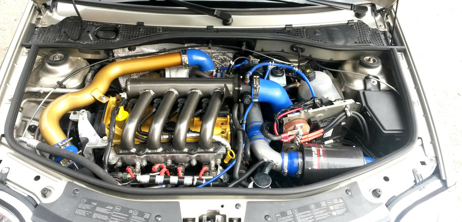 Dacia Logan turbo de 250 cp: poate cea mai rapida masina romaneasca din lume Dacia Logan turbo de 250 cp: poate cea mai rapida masina romaneasca din lume