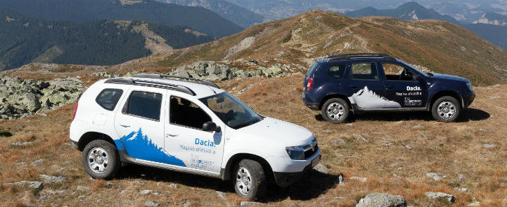 Dacia - masina oficiala a 'The European Nature Trust'