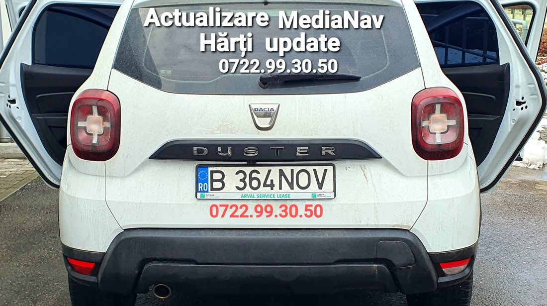 DACIA MEDIA NAV & MEDIA NAV EVOLUTION 4.1.0 / 9.1.3 / 1.0.15.1 / 9.0.9.6  HARTI ACTUALIZARE