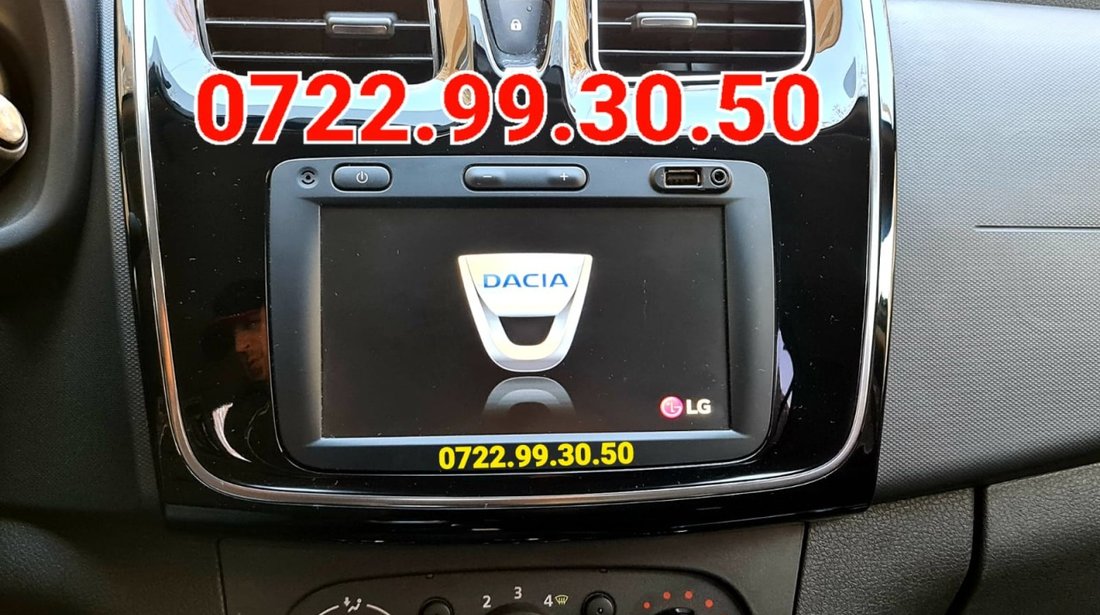 DACIA Navigatie Harta Full Europa Camera Auto Video Reverse Marsarier Logan Duster Sandero Lodgy