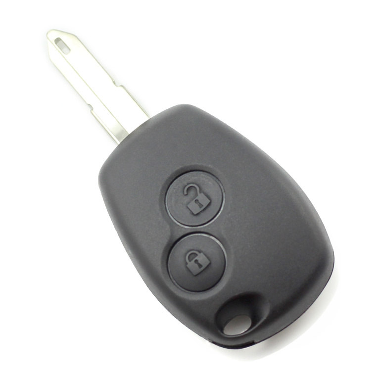 Dacia / Renault - Carcasă cheie cu 2 butoane - CARGUARD CC225
