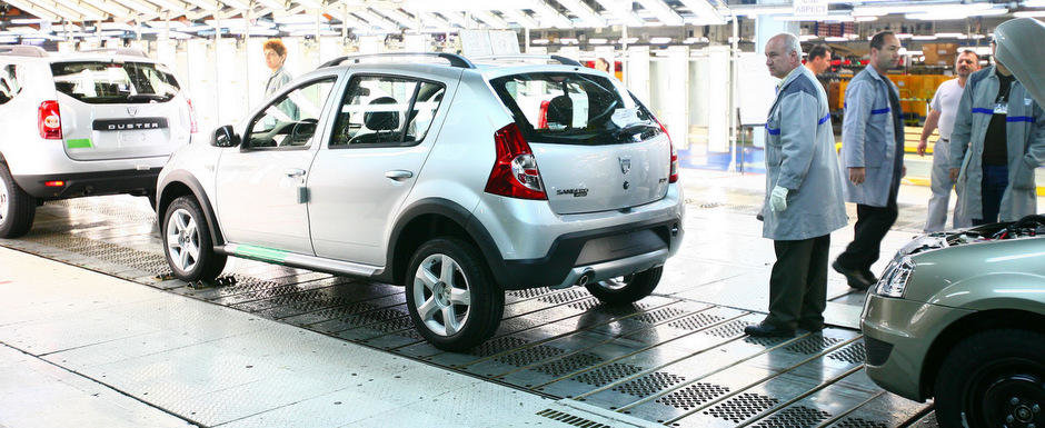 Dacia robotizeaza linia de productie si plateste angajatii sa demisioneze Dacia robotizeaza linia de productie si plateste angajatii sa demisioneze