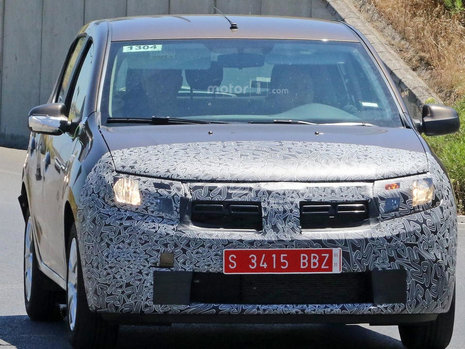 Dacia Sandero si Logan MCV Facelift - Poze Spion