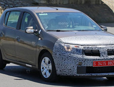 Dacia Sandero si Logan MCV Facelift - Poze Spion