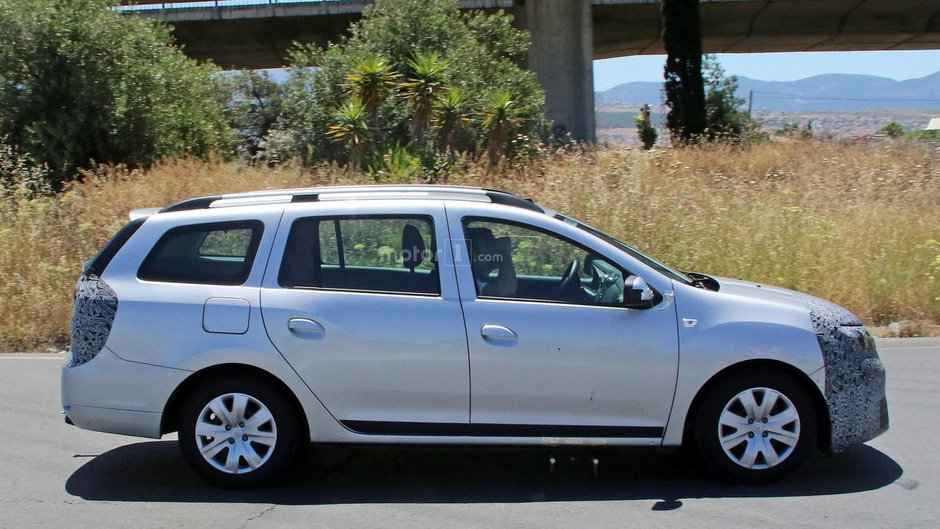 Dacia Sandero si Logan MCV Facelift - Poze Spion