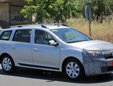 Dacia Sandero si Logan MCV Facelift - Poze Spion