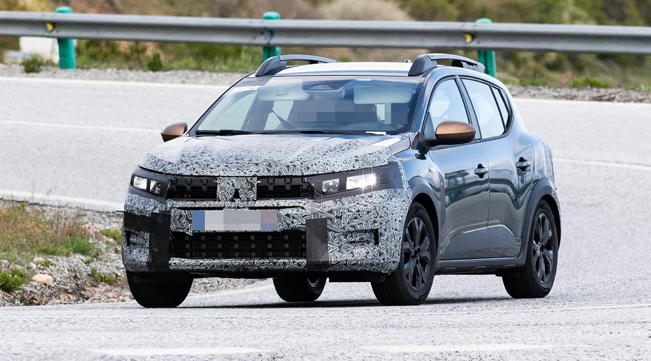Dacia Sandero Stepway Facelift - Poze spion