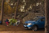 Dacia Sandero Stepway pozeaza in natura