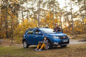 Dacia Sandero Stepway pozeaza in natura