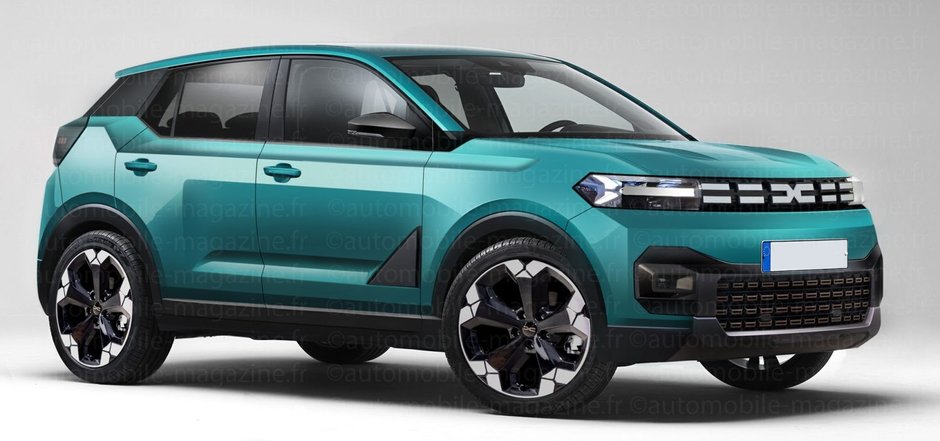 Dacia Spring 2 - Ipoteza de design