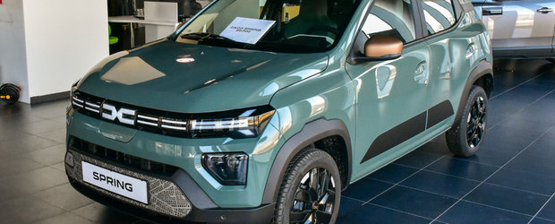 Dacia Spring a atins borna de 20.000 de clienti in Romania