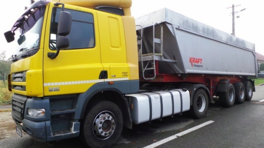 DAF CF 85 460 Ansamblu Basculanta cap tractor + semiremorca basculabila