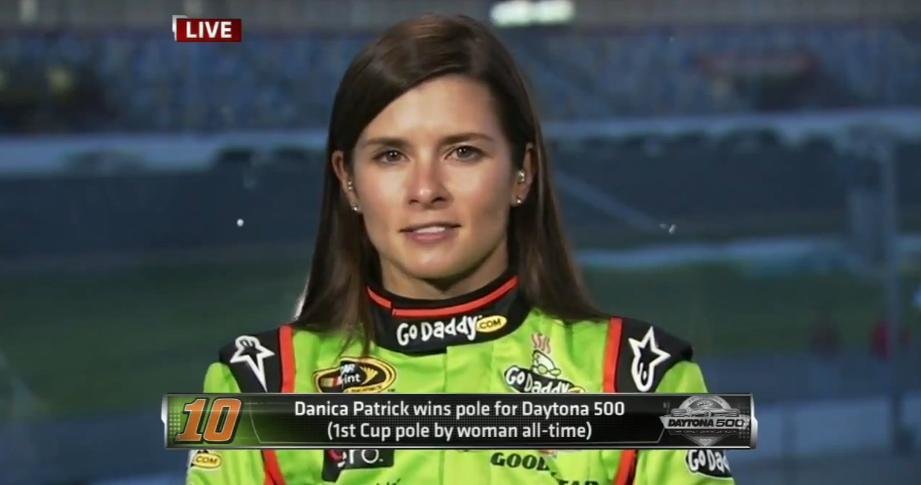 Danica Patrick, prima femeie care pleaca din poleposition la Daytona 500 Danica Patrick, prima femeie care pleaca din poleposition la Daytona 500