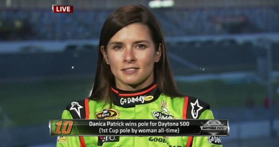 Danica Patrick, prima femeie care pleaca din poleposition la Daytona 500