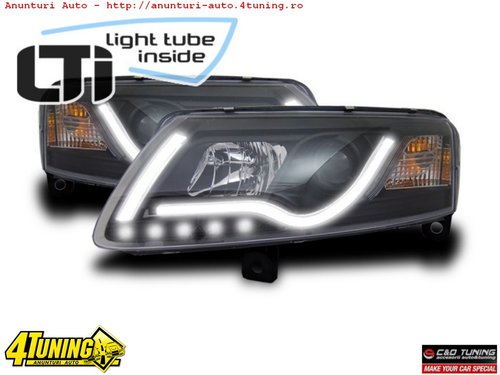 DAYLINE AUDI A6 CU XENON D2S DIN FABRICA - FARURI CU D2S AUDI A6 4F