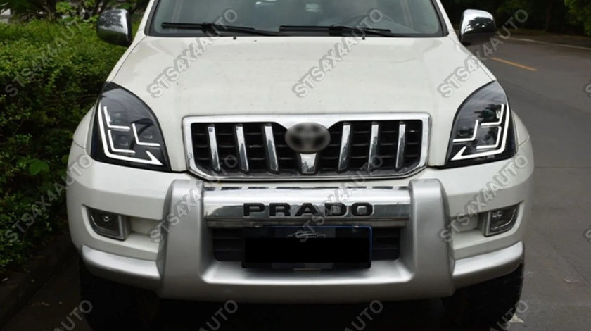 DAYLINE FARURI CU DYNAMIC SEMNALIZARE TOYOTA LAND CRUISER PRADO FJ120 2003-2009 [V5] [LX-LOOK]